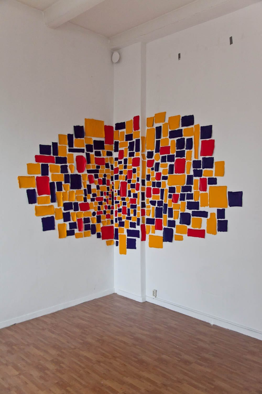 Work by Mexican artist Abraham Cruzvillegas