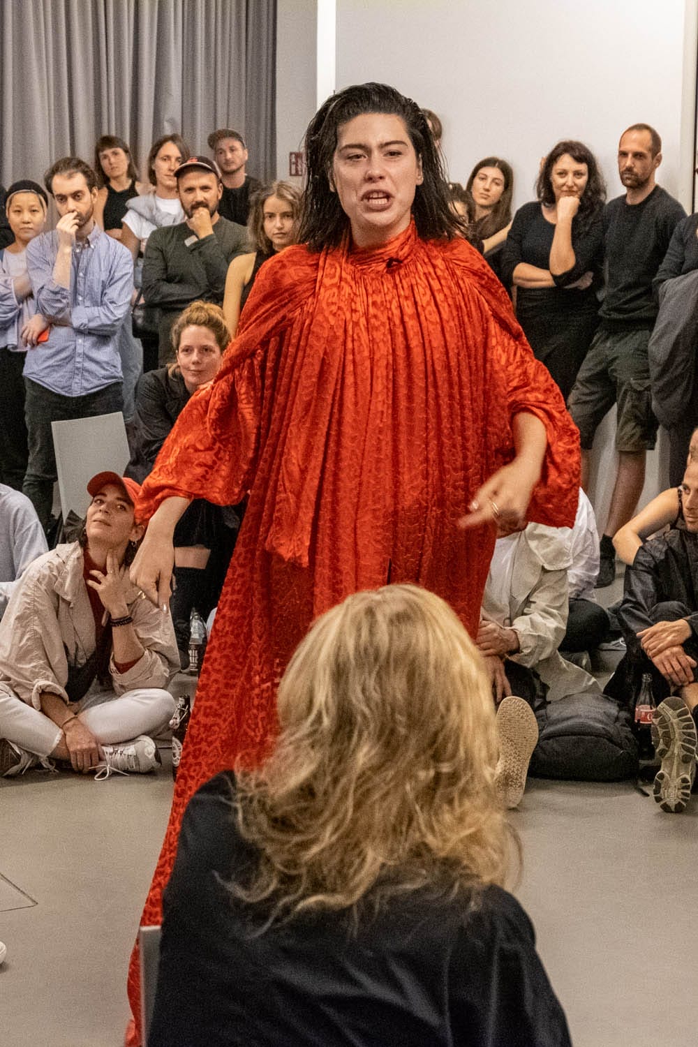 Nora Turato performance, Berlin-2019