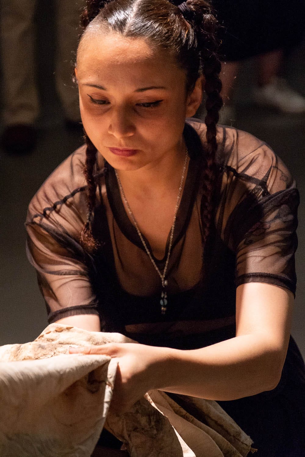 Teresa Margolles exhibition and performance, Berlin 2018