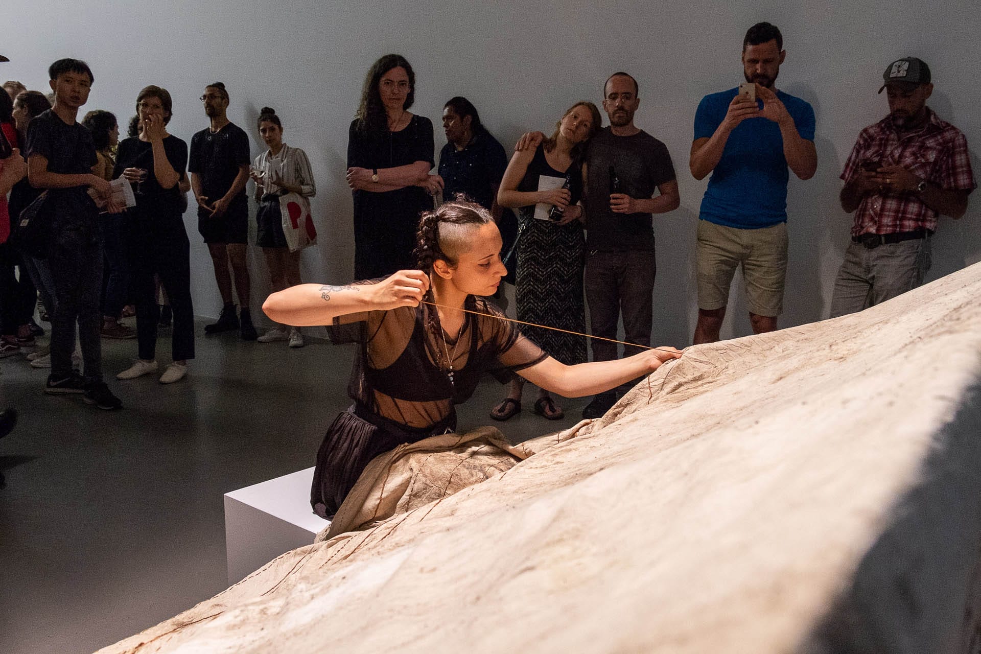 Teresa Margolles SUTRA exhibition and performance Berlin 2018