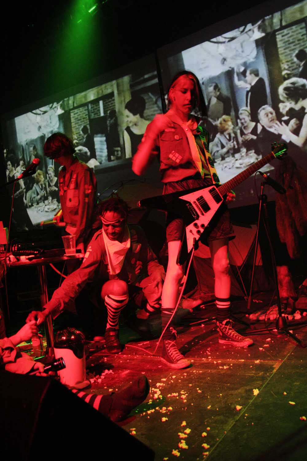 Chicks On Speed at Kulturbrauerei, Berlin, 2006