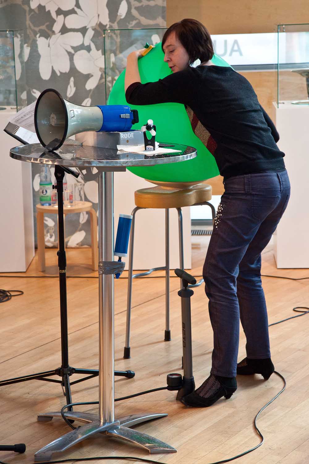 Malin Bång performing at Nordic Embassies, Berlin 2012
